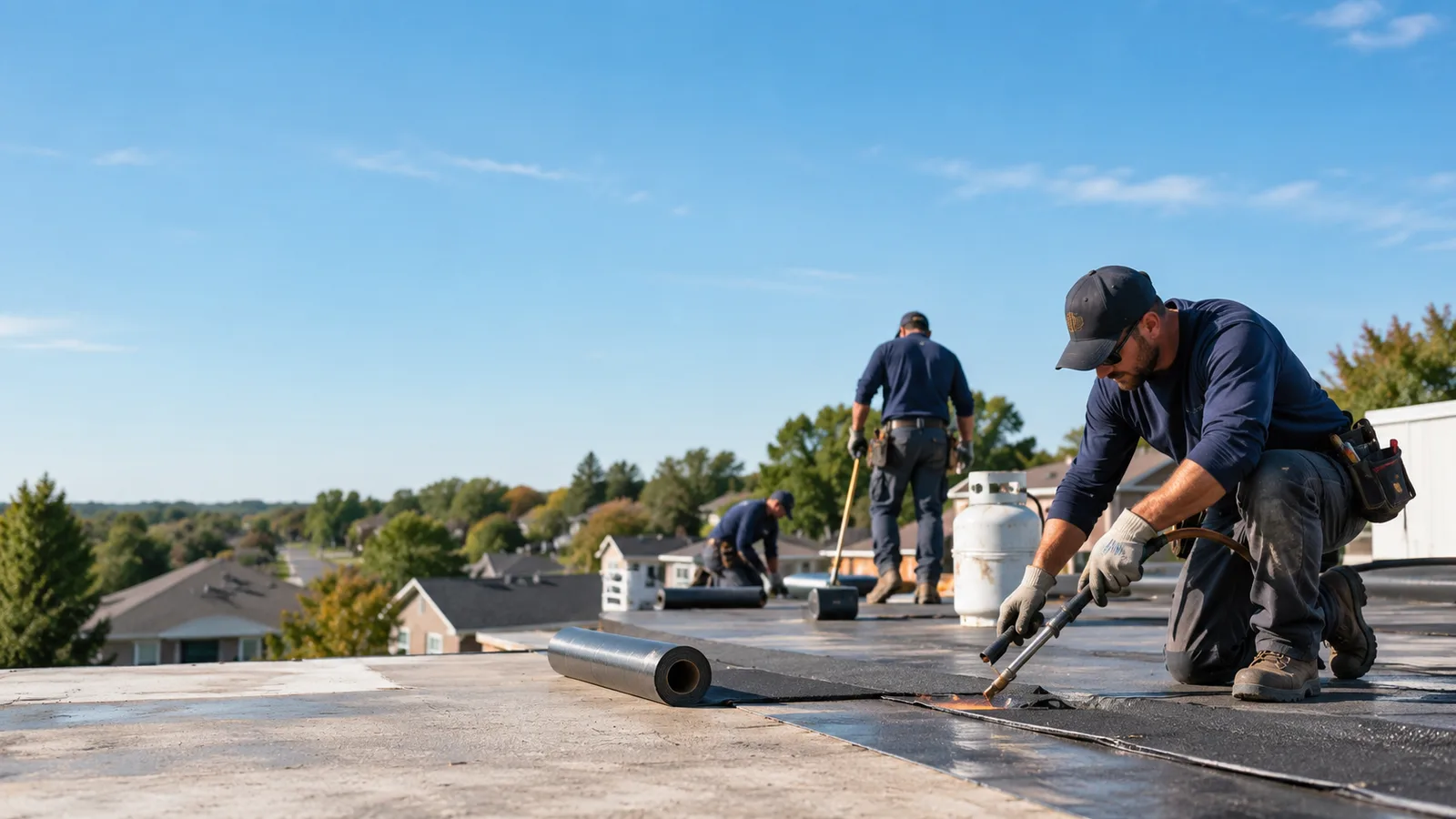 Flat Roof Leak Repair providers in Colfax, NC